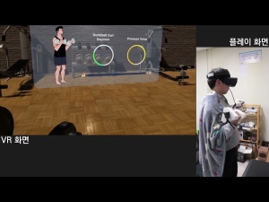 Virtual Gym with Haptic Interface